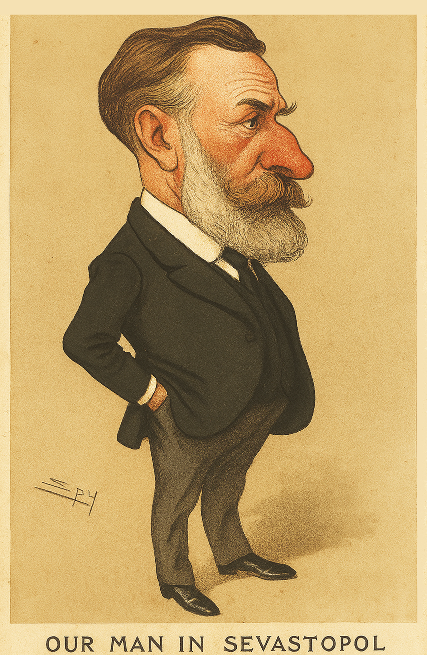 Vanity Fair caricature, 1868